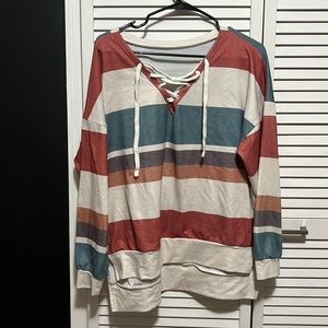 3 tops: 1- from a local boutique, 2- Maurice’s, 3- Ross